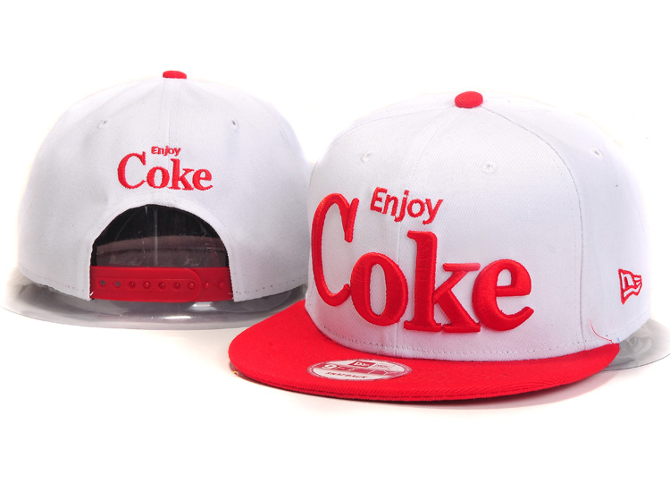 Enjoy Coke Snapback Hat #02